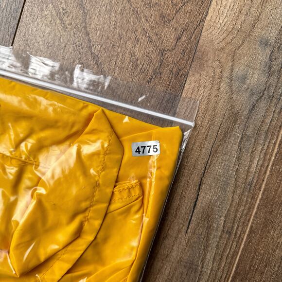 Vintage 70s Russell Georgia Tech Windbreaker Men's Size Large Yellow 4775‎ - Picture 14 of 14